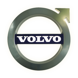 log rond enseigne volvo